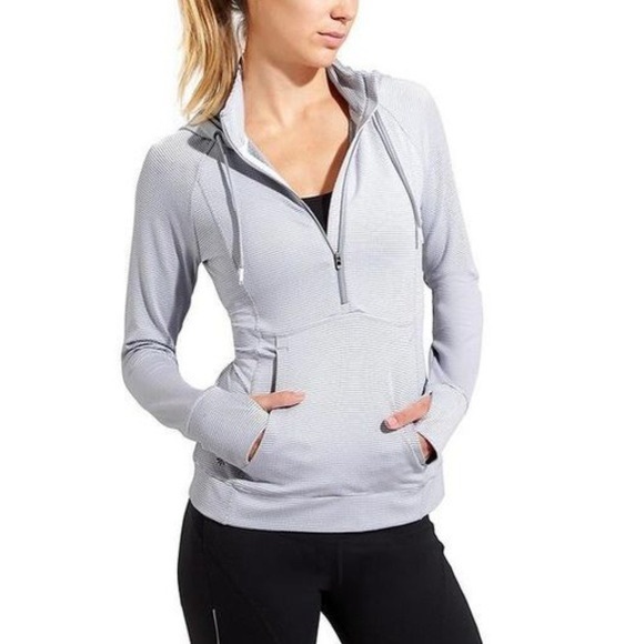 Athleta Heavenly Heights 1/2 Zip Hoodie S - Picture 1 of 4